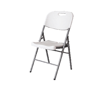 Klappstuhl aus Kunststoff