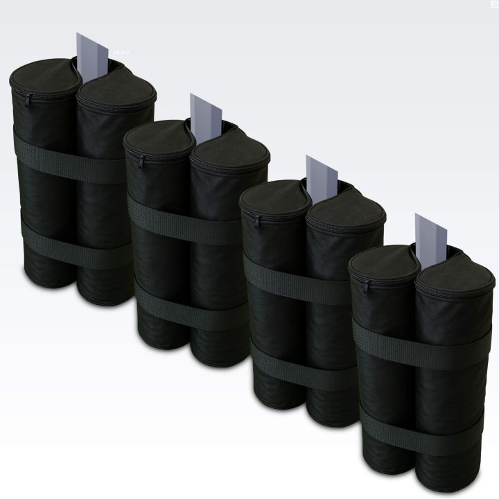 Zelt mit Sandgewicht